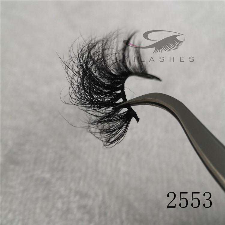 5d mink lash vendors wholesale 25mm 3d mink lashes eyelash extensions manufacturer A-53